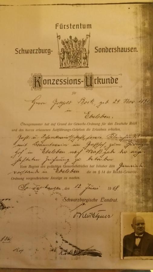 Hotel Thueringer Hof Ebeleben المظهر الخارجي الصورة